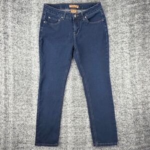 Jeans Colony Womens Size 12P Dark Blue Denim Stretch Jeans Cotton Spandex